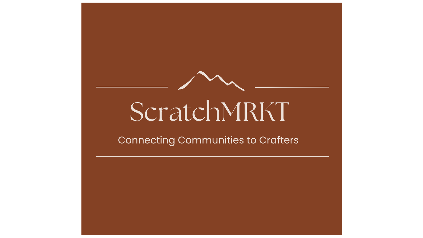 ScratchMRKT, Connecting Communities to Crafters